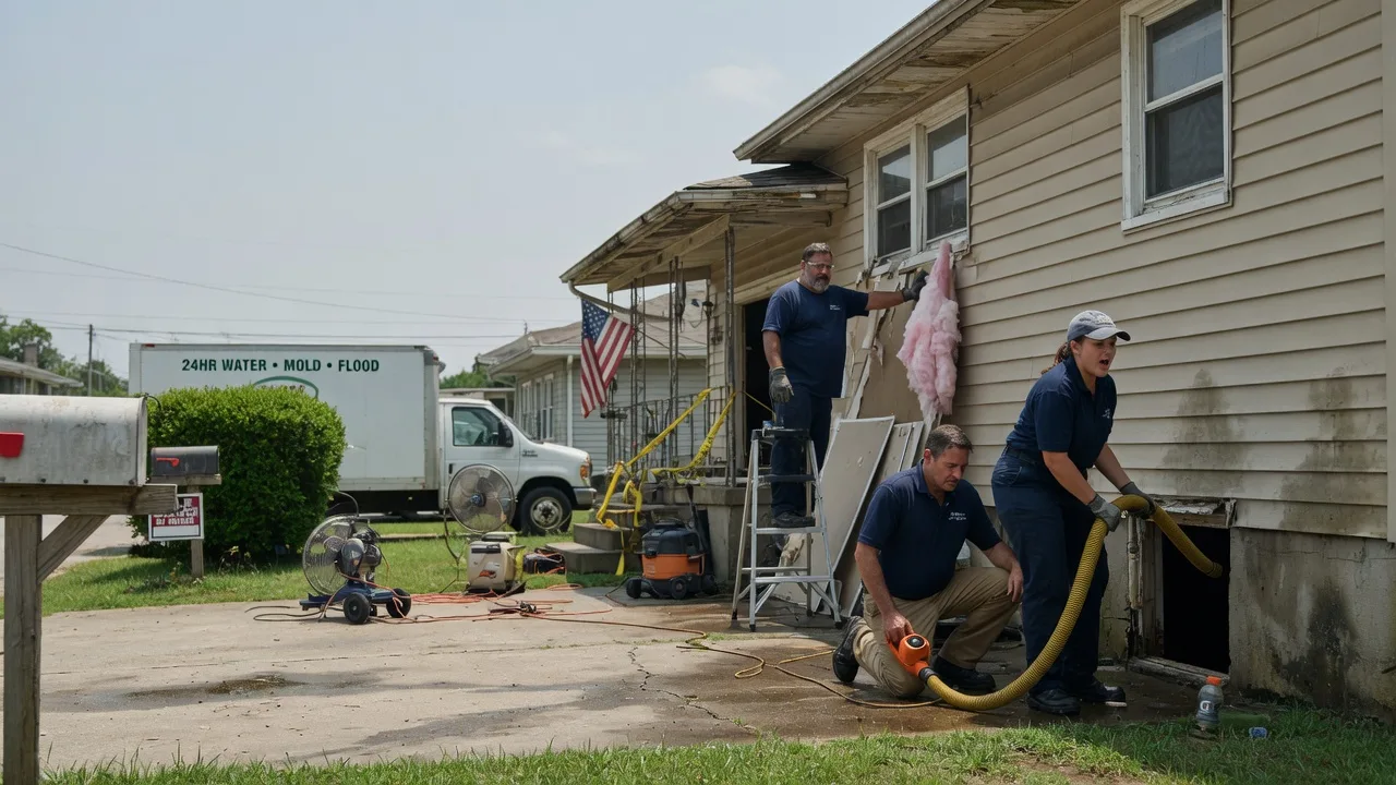 Water Damage Repair in Morrow, LA near me